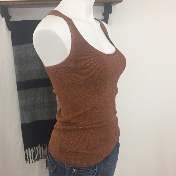 DKNY Copper Shimmer Tank Top, SP - Picture 4 of 10